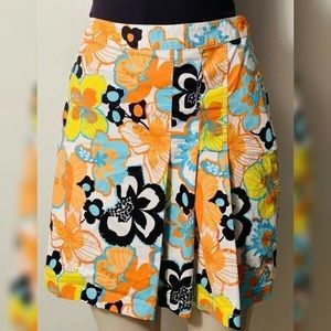 Boston Proper colors skirt shirt Summer Sz 14